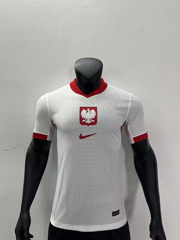 AAA Quality Poland 2024 Euro Home Soccer Jersey(Player)
